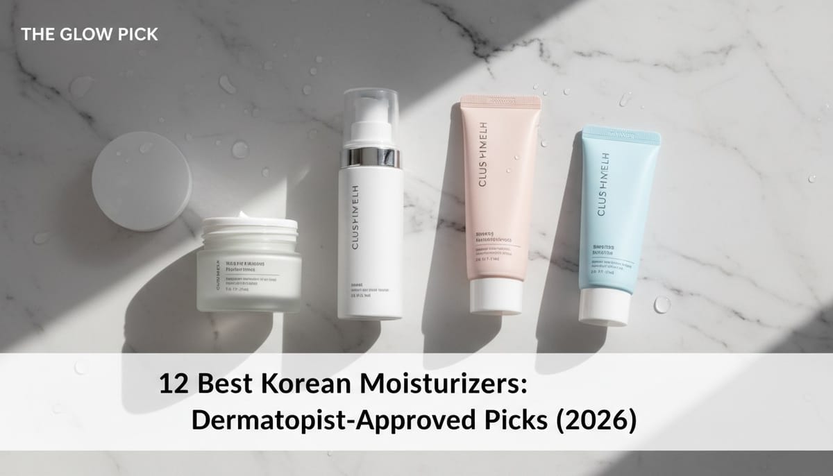 12 best Korean moisturizers 2026 featuring K-beauty creams, gels, and serums for every skin type — dermatologist-approved p