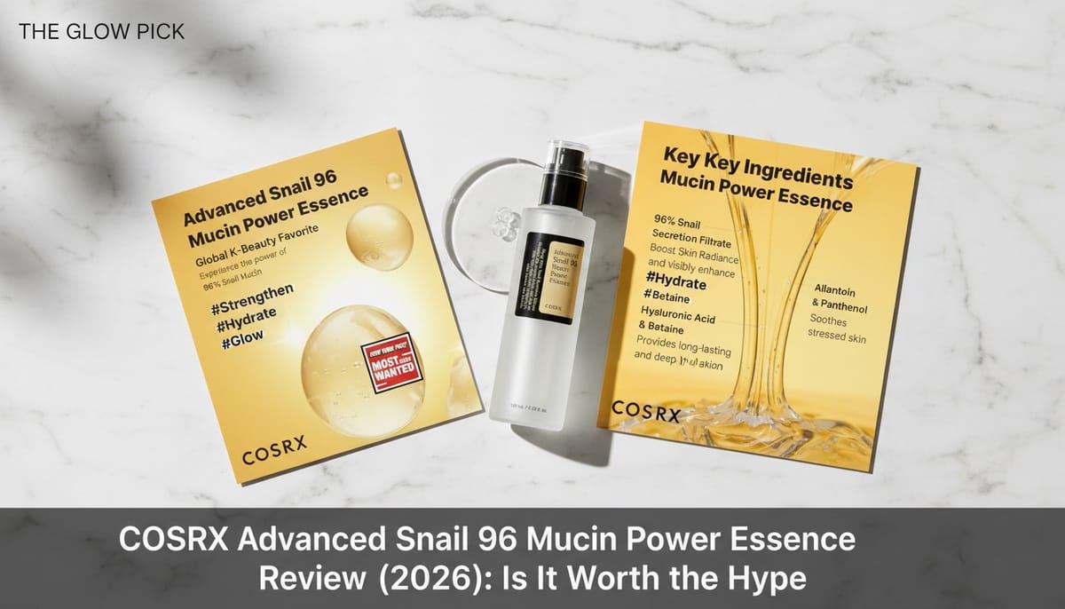 COSRX Snail Mucin Review - Advanced Snail 96 Mucin Power Essence rated 9.2 out of 10